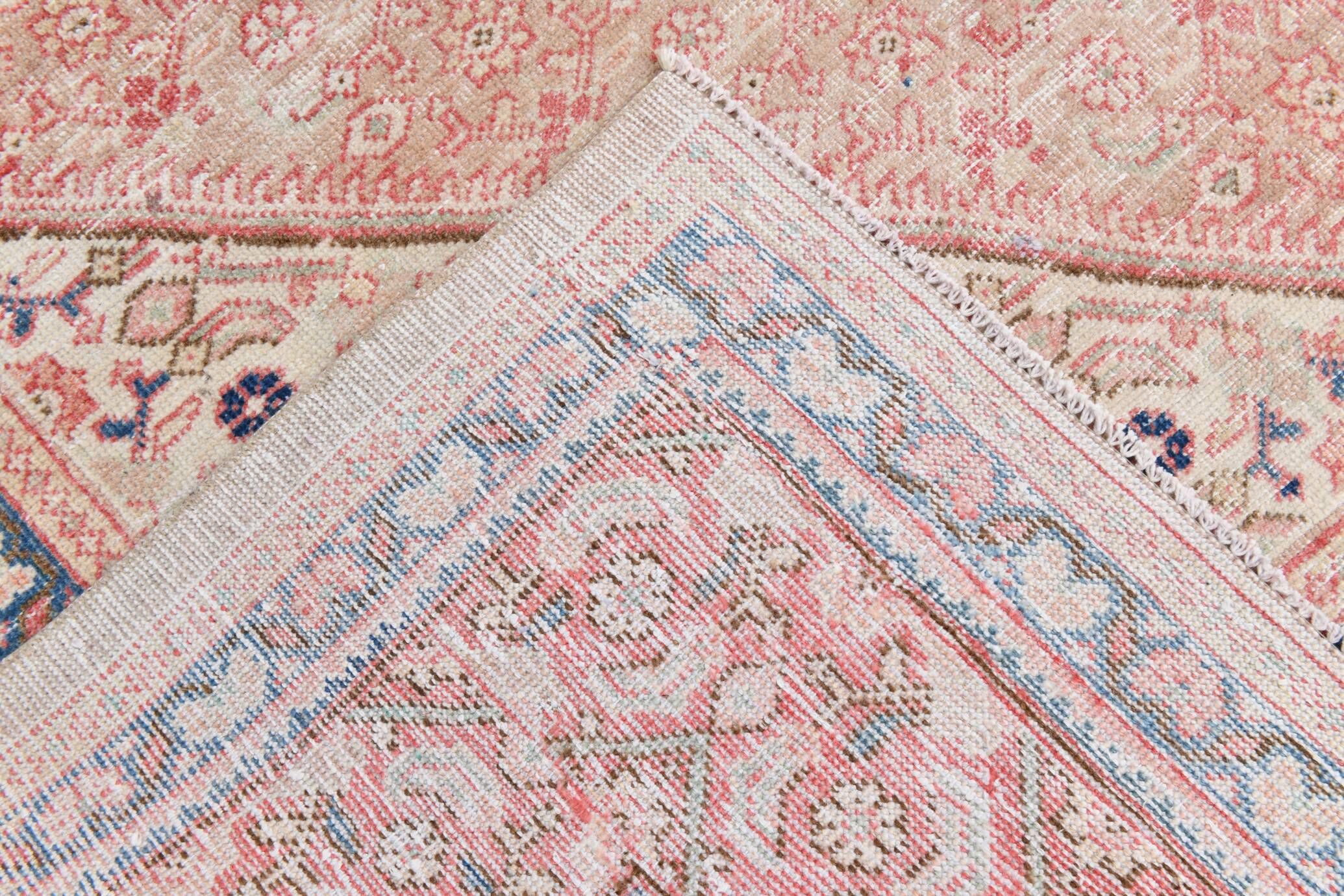 Pink & Blue Classic Persian Rug 289x366Cm