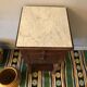 Walnut bedside table