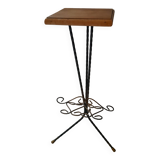 Guéridon porte-revue vintage