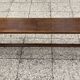Solid oak farmhouse bench 180cm for rustic farmhouse table 1950