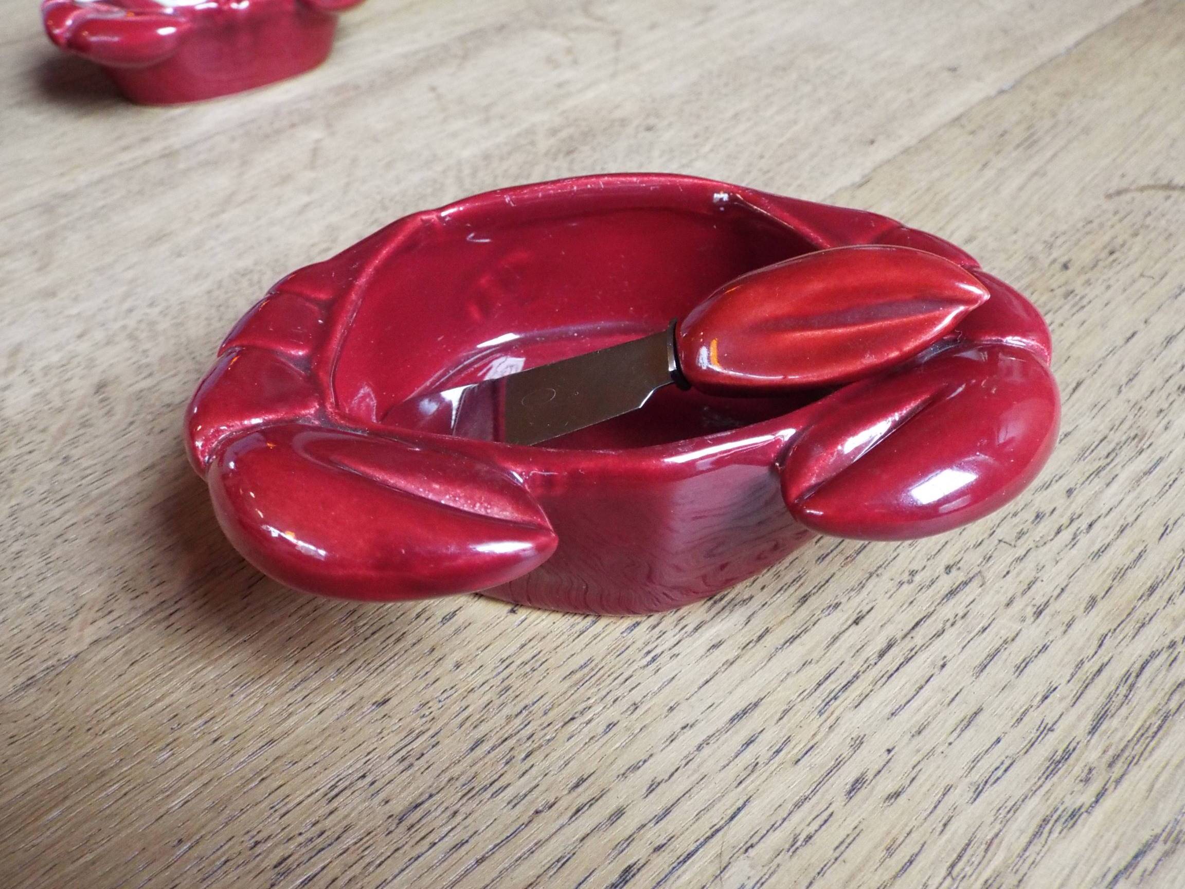 Butter dish Salt shaker Pepper dish