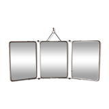Barber triptych mirror 49x20cm
