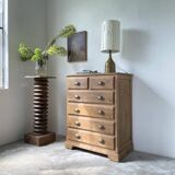 Chiffonier commode chêne 1950