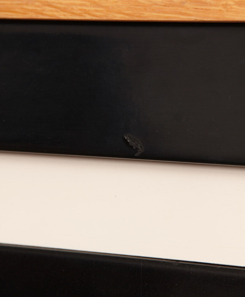 Pink and white dresser, model U-453, by Jiri Jiroutek, 1960