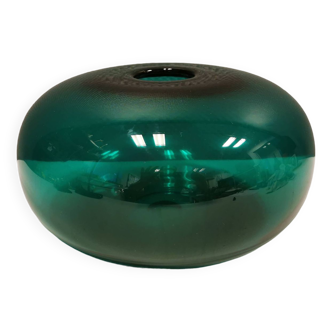 Vintage emerald green vase from Swedish Ikea 1990s.
