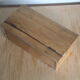 Wooden sewing box