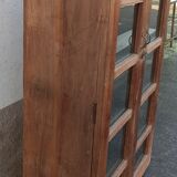 Wooden glass cabinet