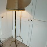 Gilded bronze floor lamp