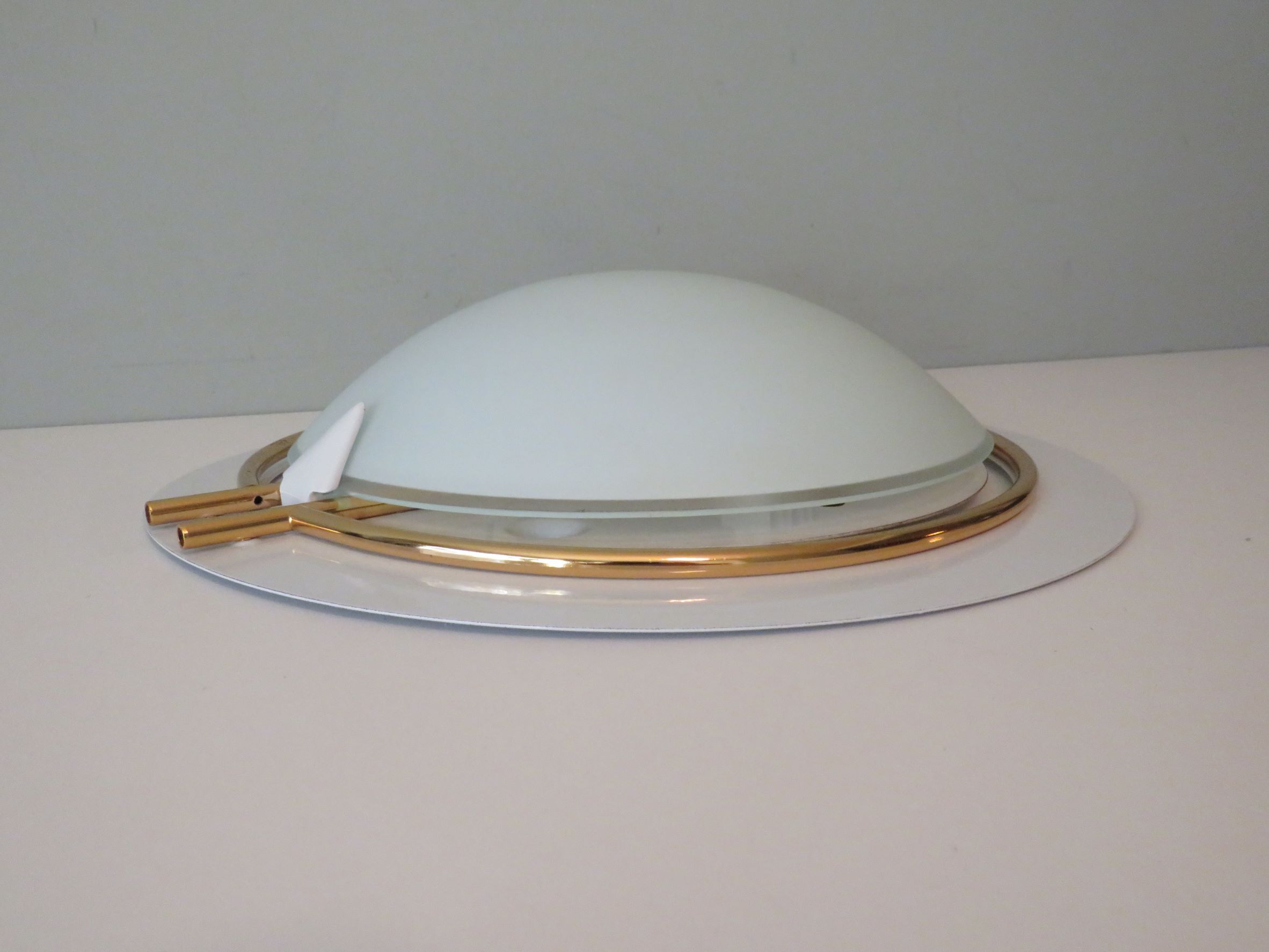 Vintage ceiling lamp, Lusterie Fantasia Italy 1980