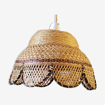 Canned rattan suspension