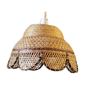 Canned rattan suspension