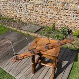 Bistro wall coat rack circa 1900