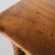 Table à manger française en chêne du XVIIIe siècle