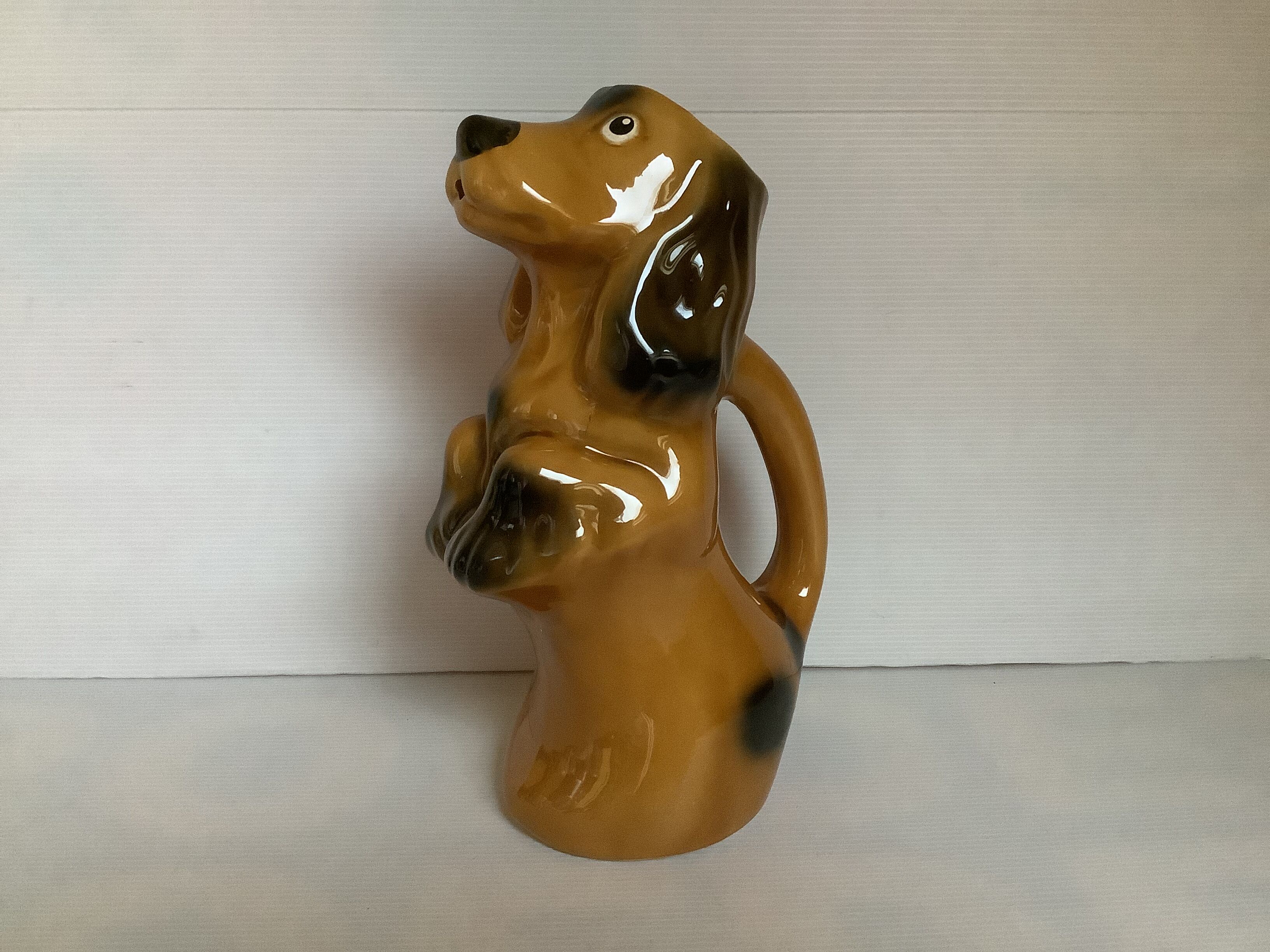 Dog-shaped pitcher