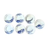 Suite of 7 plates - Mathurin Méheut