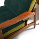 Paire de fauteuils en chêne et teck du début des années 1950