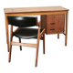 Bureau en teck avec miroir Sven Aage Madsen, Danemark, années 1960
