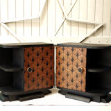 Pair of bedside art deco