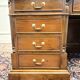 Classic English Chesterfield Desk with Backboard