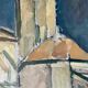 Huile sur toile de S.Ekengren ArchitecturaL, Cadaques