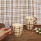 Large tartan mug