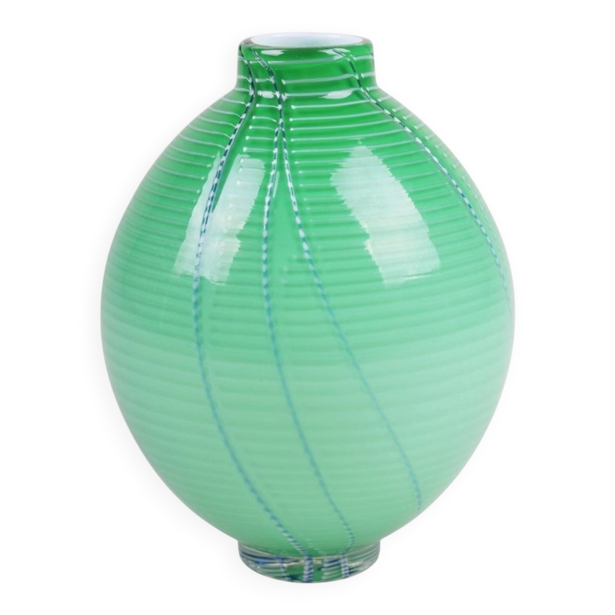 Mid-Century Vase in Glass, Czech, 1960s