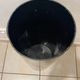 Antique wooden umbrella stand hand-painted – Floral decor