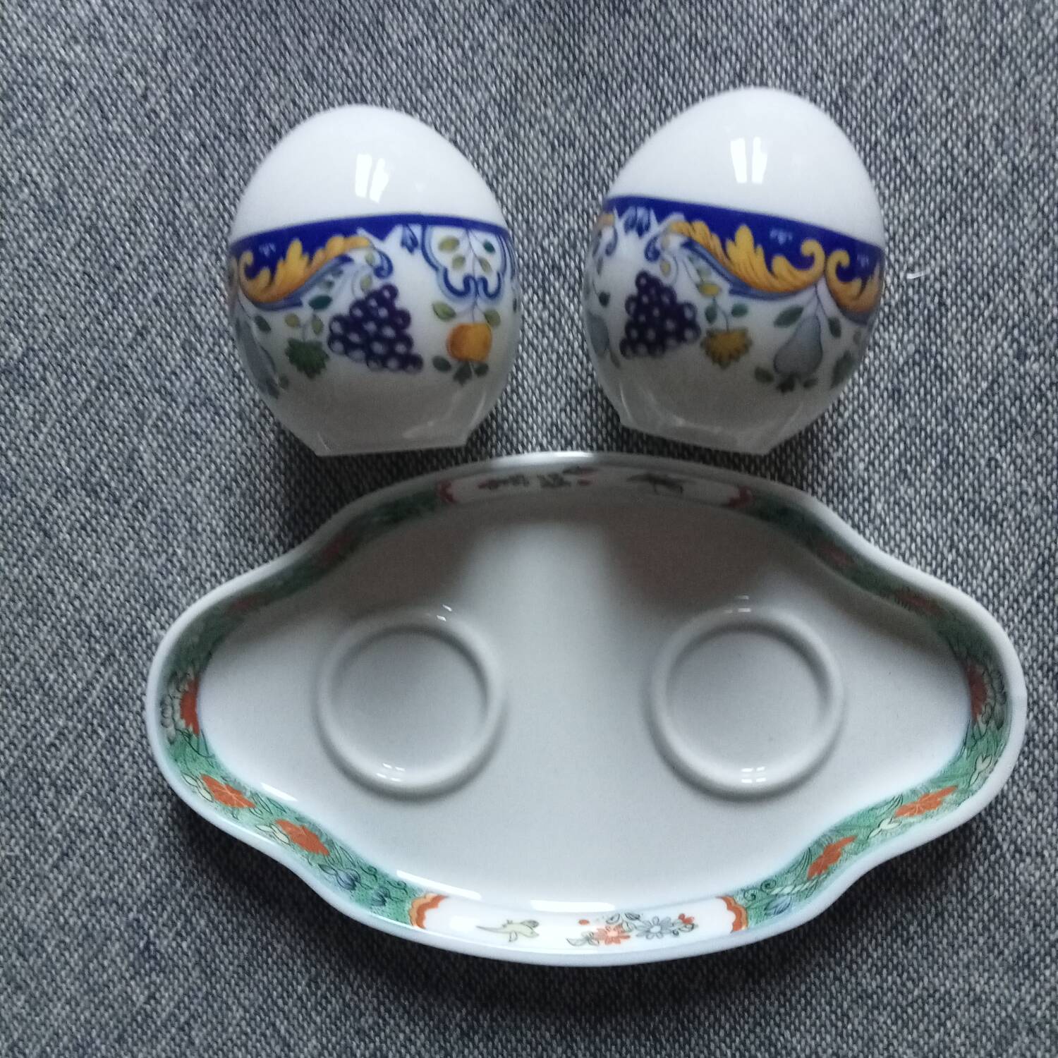 Ensemble salière poivrière limoges