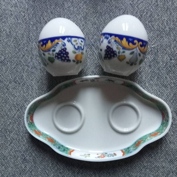 Ensemble salière poivrière limoges