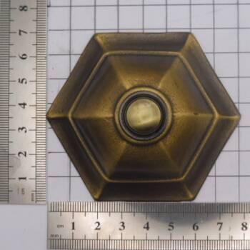 Antique doorbell: mini pagoda