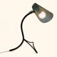 Lampe "Cocotte" en Rigitule Vert dans le style de Mathieu Matégot, 1950s.