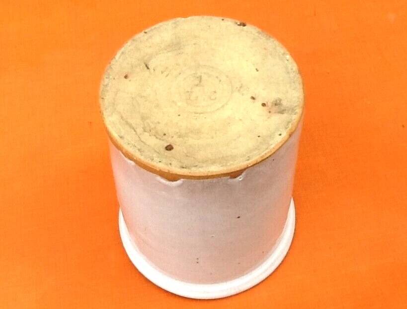 Old glazed ceramic pot
