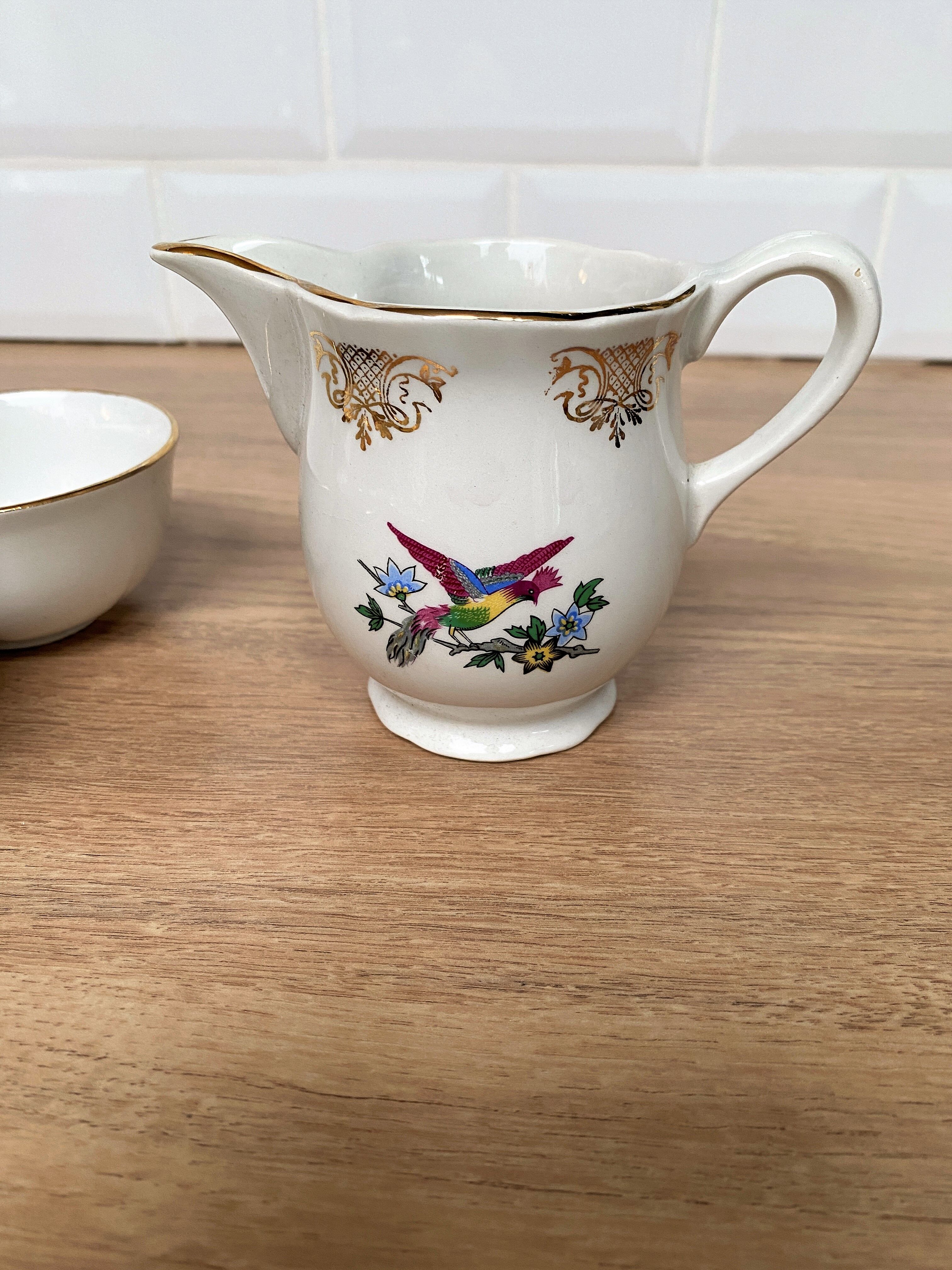 Earthenware coffee service