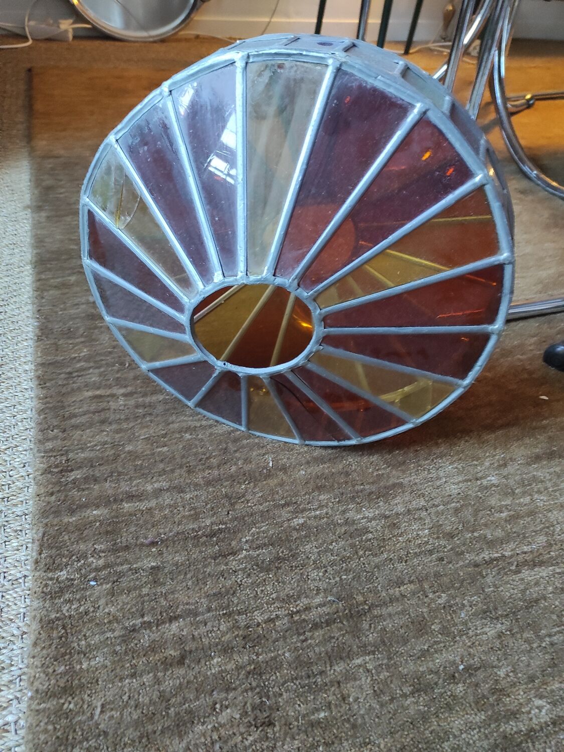 Stained glass lustre