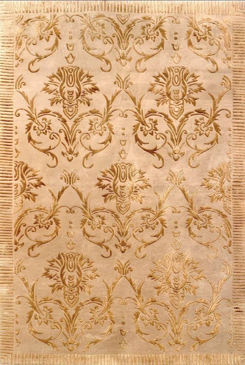 Wool and Silk Rug from Nepal 180x120 cm