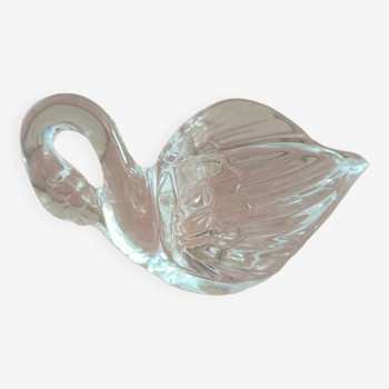 Empty cup crystal swan pocket