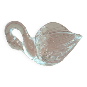 Empty cup crystal swan pocket