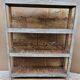 Old rack - workshop shelf in Burmese teak