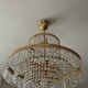 Vintage Crystal Tassel Cascade Chandelier