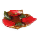 Vintage ceramic leaf shaped cup