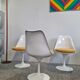 Lot de 3 chaises Tulip d'Eero Saarinen édition Knoll
