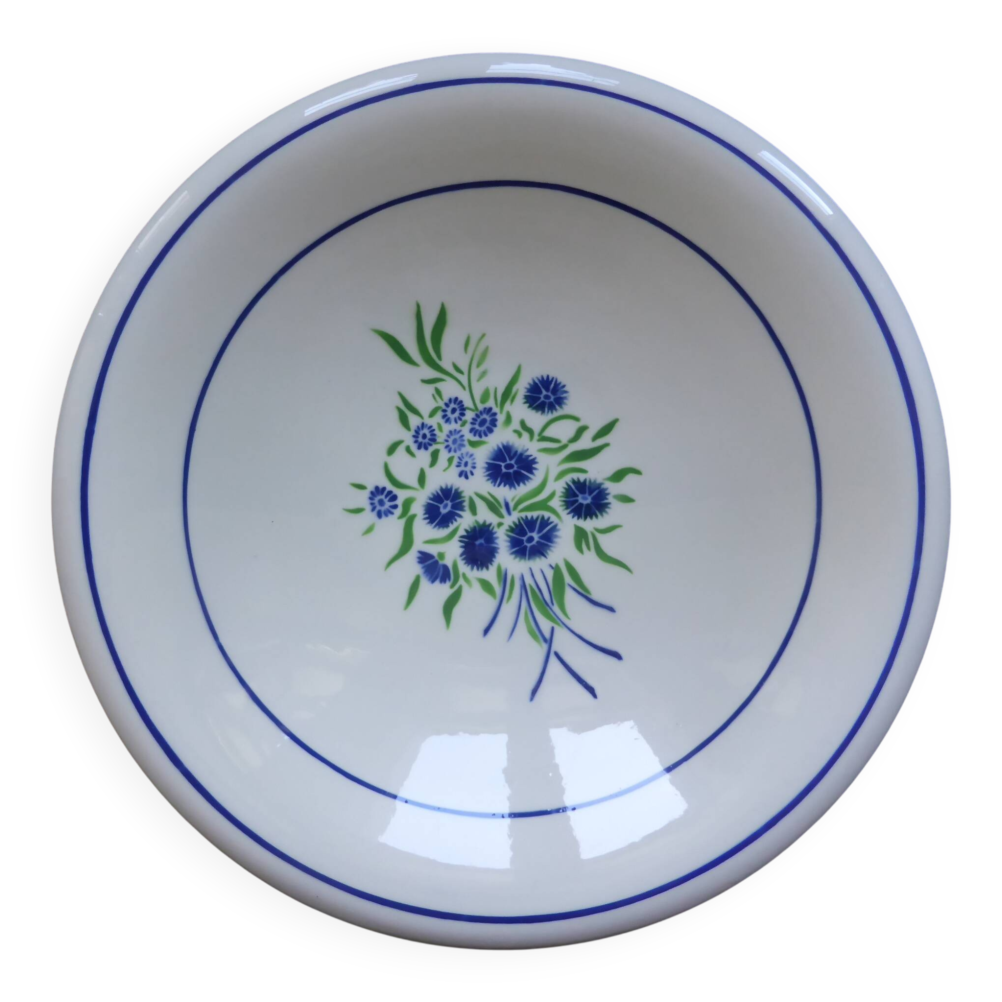 Round cap serving dish Badonviller Francine 200852