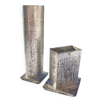 Old tin candle mould