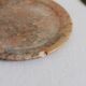 Set of 6 vintage stone/marble coasters and case