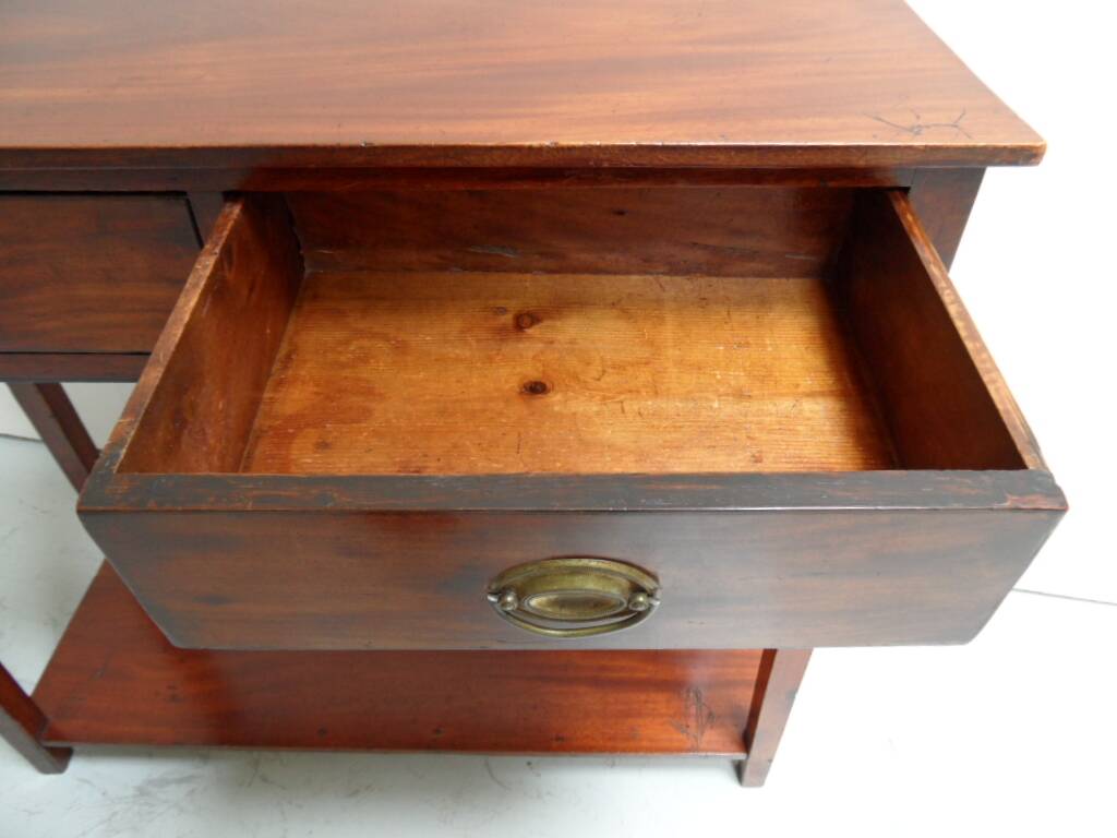 Antique mahogany sidetable