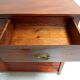 Antique mahogany sidetable