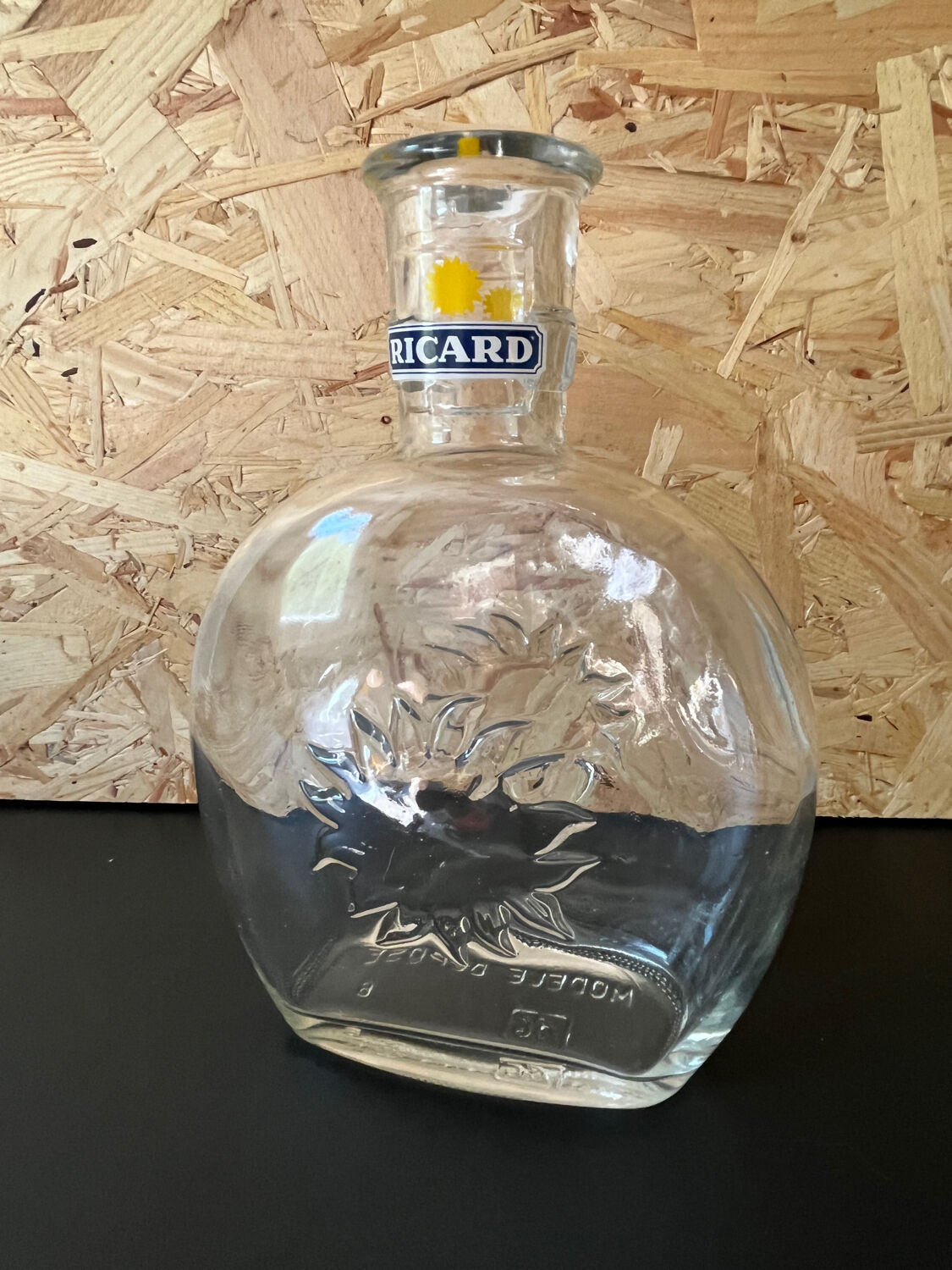 6 Ricard balloon glasses with carafe
