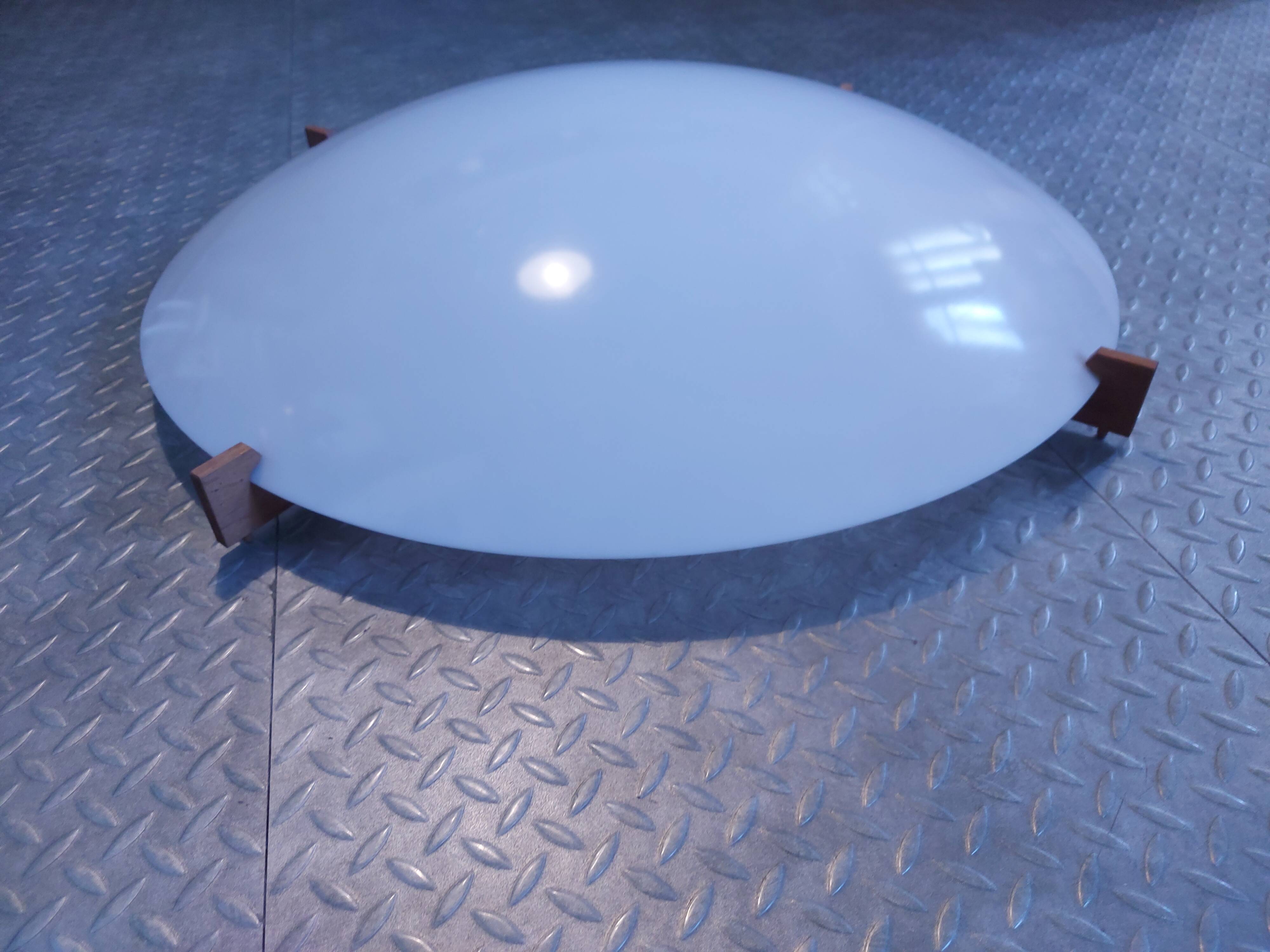 Plafonnier, lustre design Scandinave Osten Kristiansson pour Luxus
