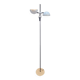 Vintage White Floor Lamp from Valenti Milano, Italy, 1970s