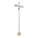 Vintage White Floor Lamp from Valenti Milano, Italy, 1970s